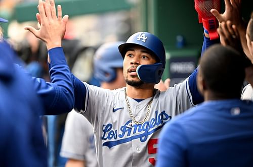 The Los Angeles Dodgers' Mookie Betts