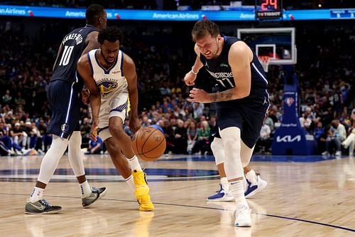 Golden State Warriors v Dallas Mavericks - Game Three