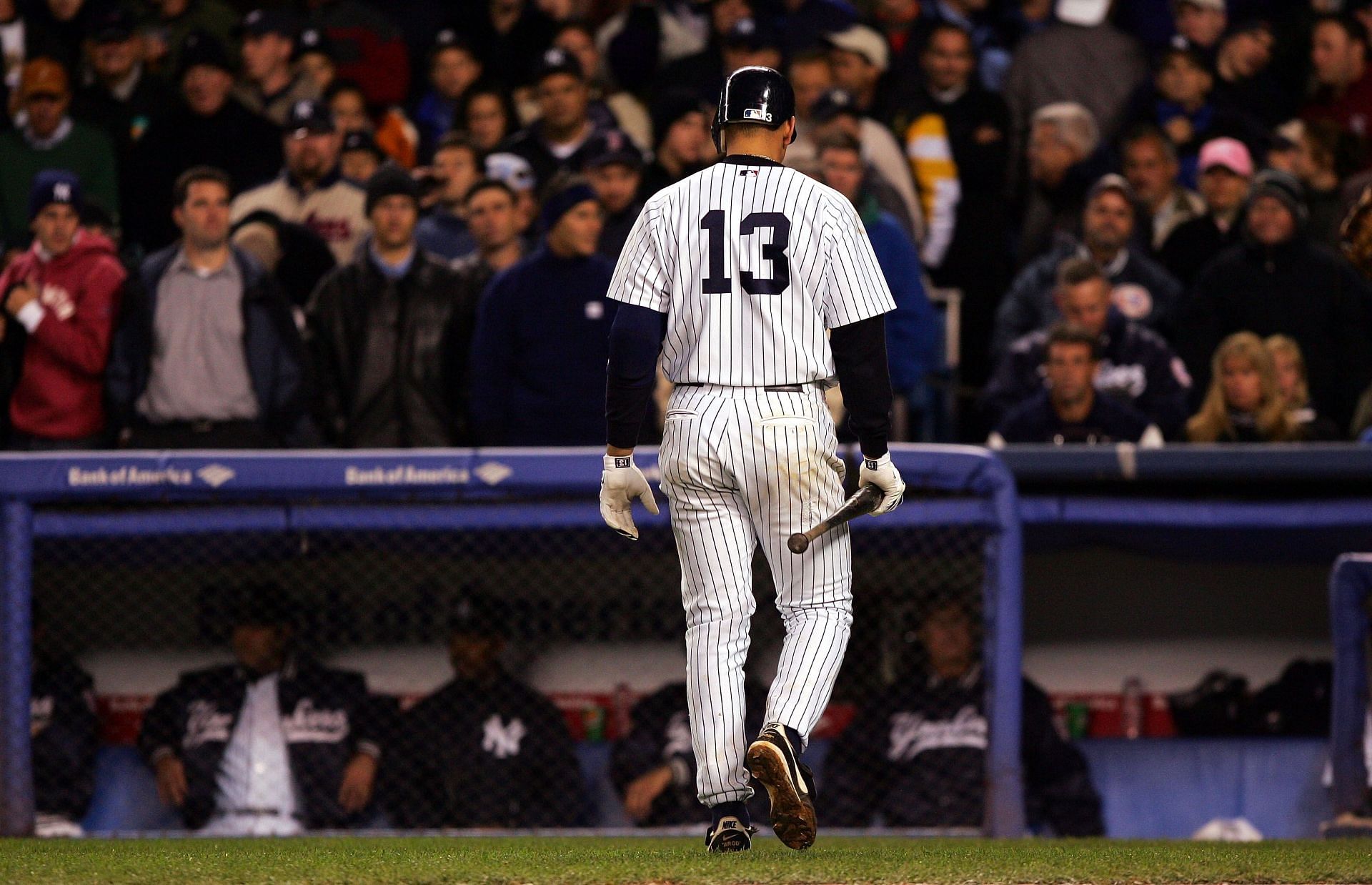 Alex Rodriguez during Red Sox v Yankees Game 7, 2004 ALCS