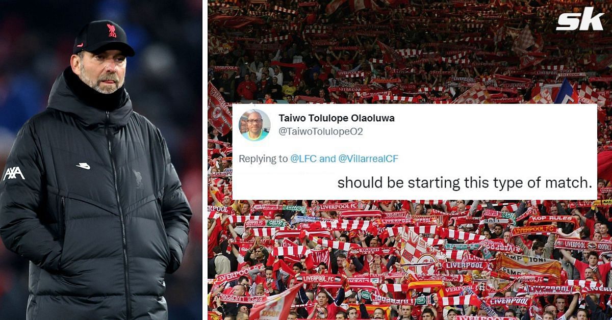 Fans react to Jurgen Klopp&#039;s decision to drop the Colombian,