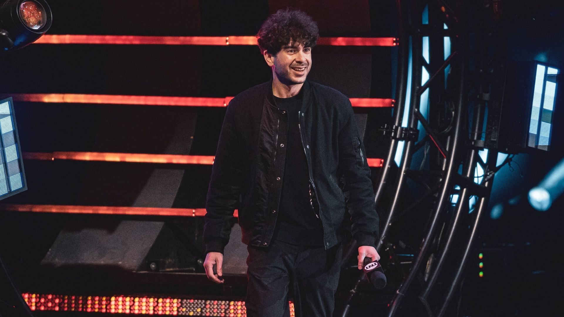 Tony Khan at an AEW event in 2022