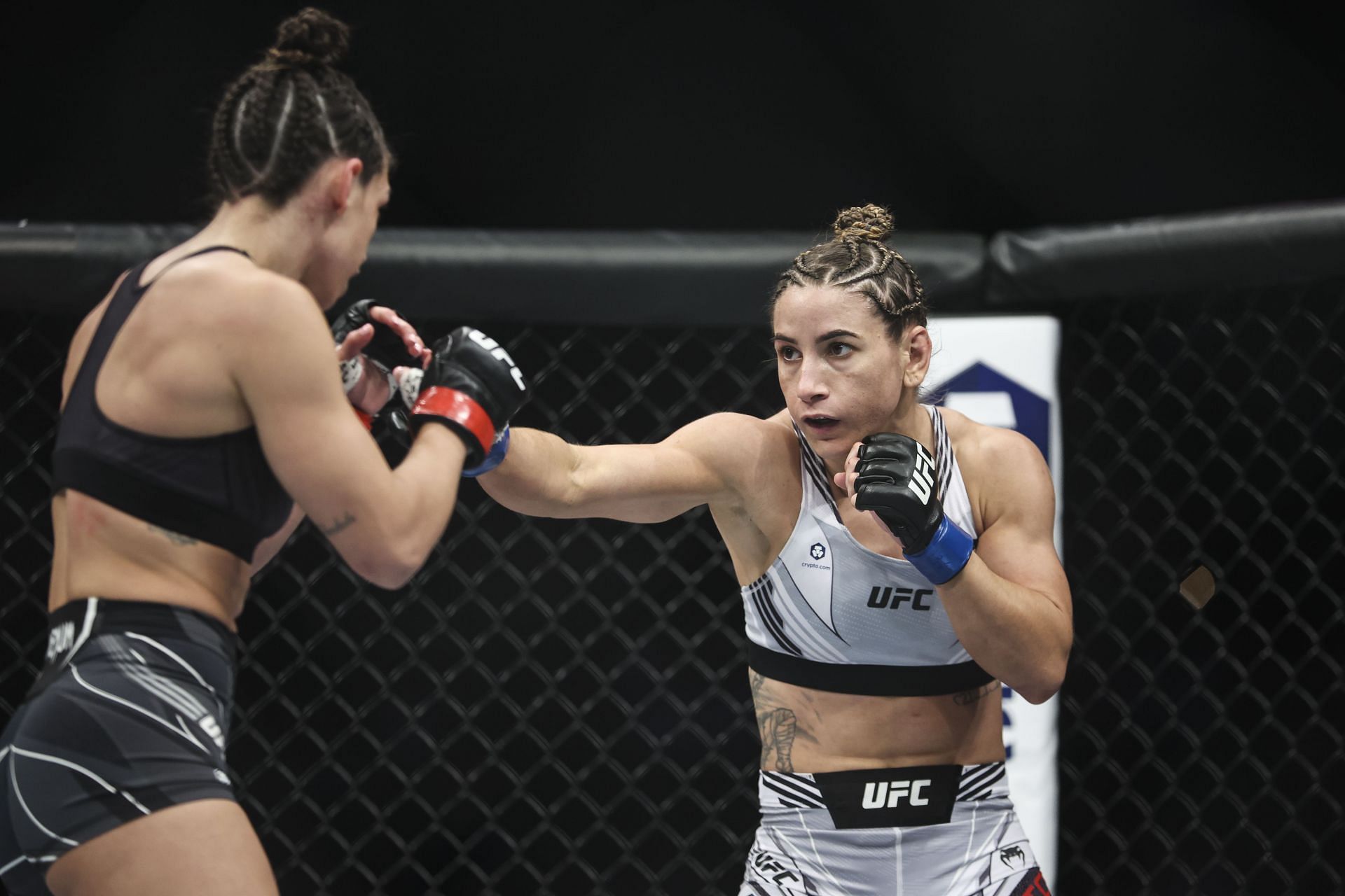 Tecia Torres in action at UFC 273
