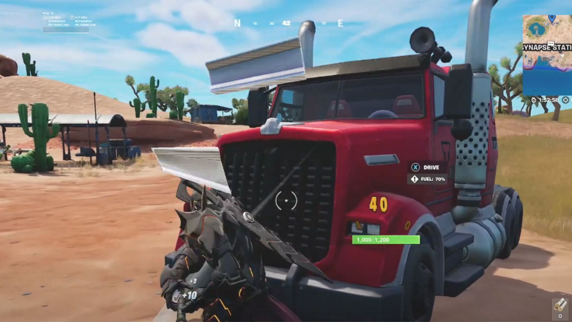 Repair a vehicle at these sites to complete a Week 9 quest in Fortnite Chapter 3 Season 2 (Image via Vizion/YouTube)