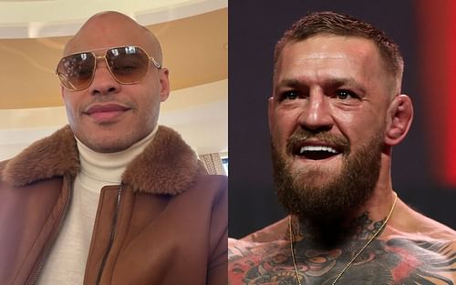 Abdelaziz (left) [image via @aliabdelaziz000 on Instagram]; Conor McGregor (right)