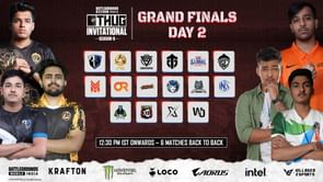 BGMI Thug Invitational Season 5 Finals Day 2: Overall standings, overview, and more