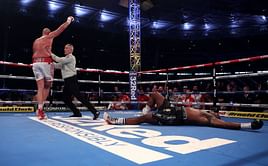 "He ain't getting beat for a long time" - Tyson Fury shadowboxes in retirement