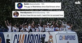 "Brings a tear to my eye" "Absurdly good on his day" - Real Madrid fans believe one player will come back stronger next season after emotional speech during UCL parade