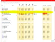 The Minecraft Launcher found in task manager (Image via task manager) moThe results of the Microsoft Store after searching for Minecraft (Image via Windows store)