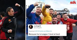 “Because he is League 1 level at best” – Manchester United fans delighted with one player failing to make starting line-up against Brentford