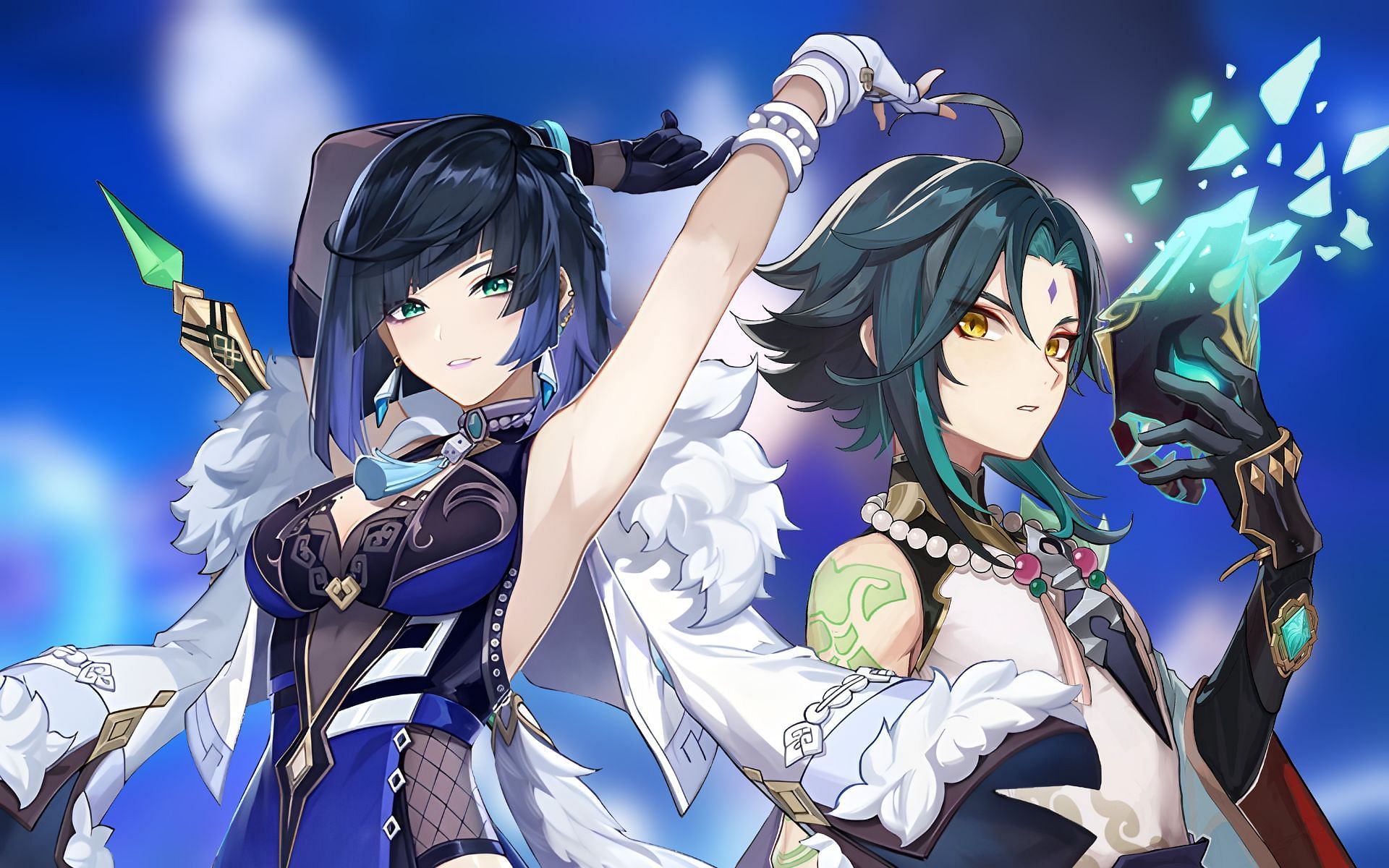 Yelan and Xiao are slated to be on the first banner of Genshin Impact 2.7 (Image via miHoYo)