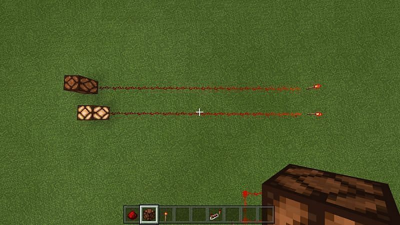 Redstone repeater use