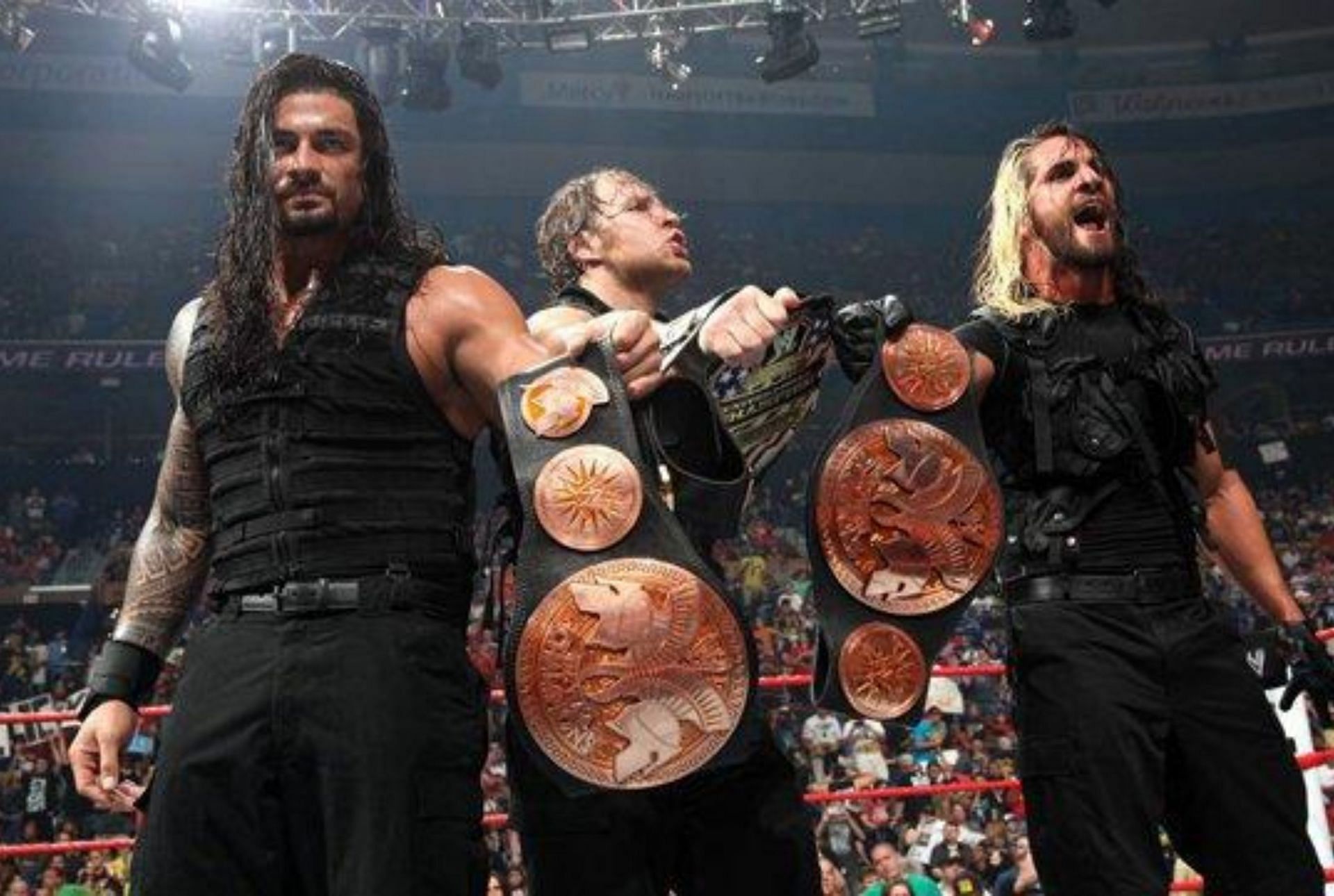 WWE में रोमन रेंस, सैथ रॉलिंस और डीन एंब्रोज (द शील्ड) ने एक ही दिन जीती थी पहली चैंपियनशिप