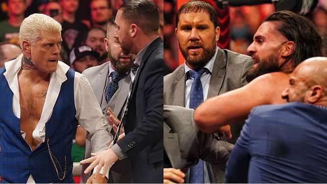 WWE द्वारा रिलीज किये जाने के दो साल बाद फेमस Superstar Raw में आया नजर, Seth Rollins और Cody Rhodes के बीच हुए फाइट को रोकने में की मदद