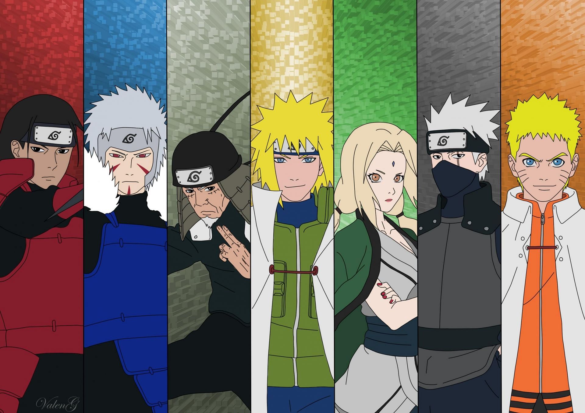 Download The Famously Wise And Powerful Hokage, Hiruzen Sarutobi Wallpaper