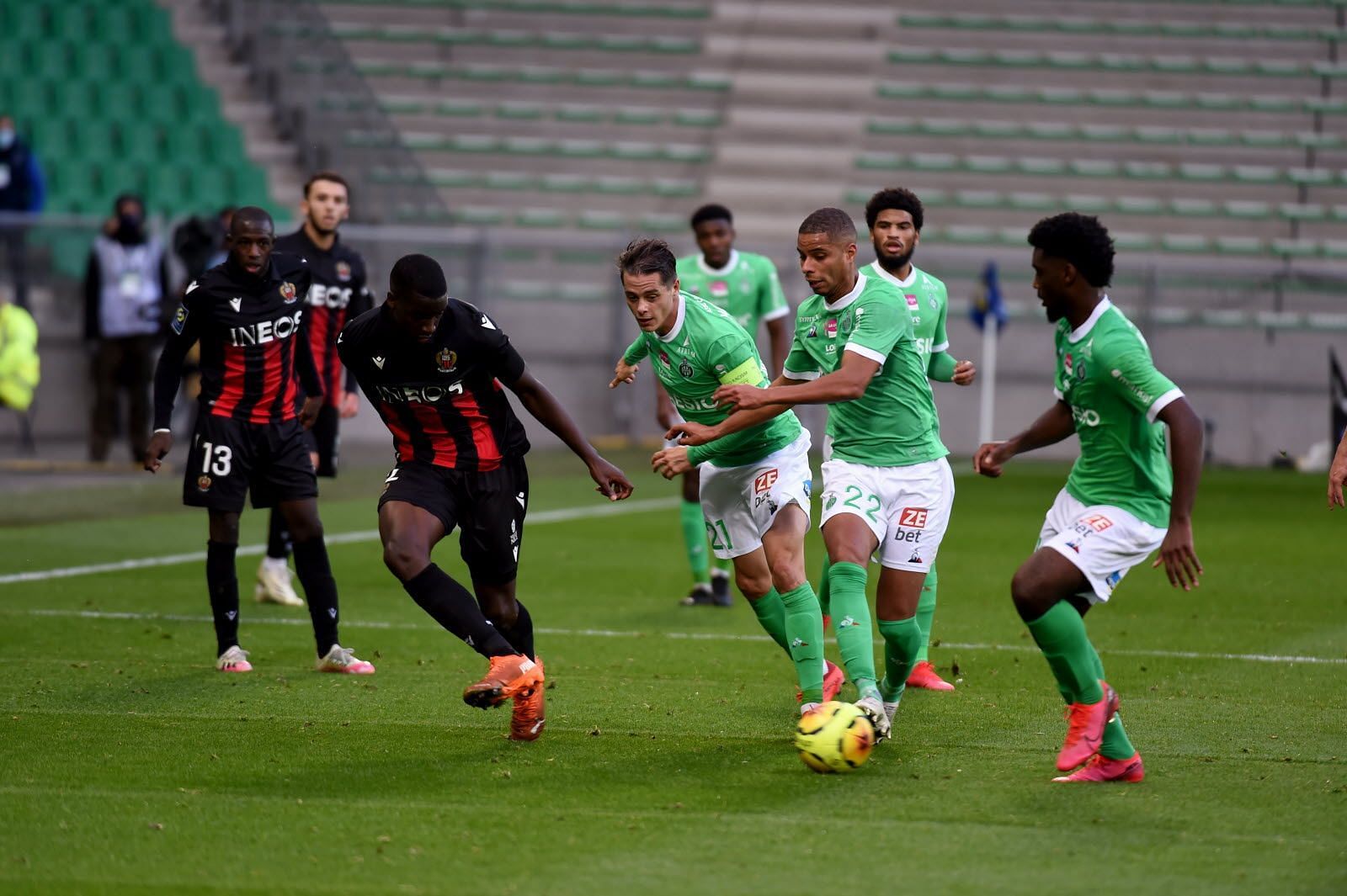 Nice square off against Saint-Etienne in their upcoming Ligue 1 fixture