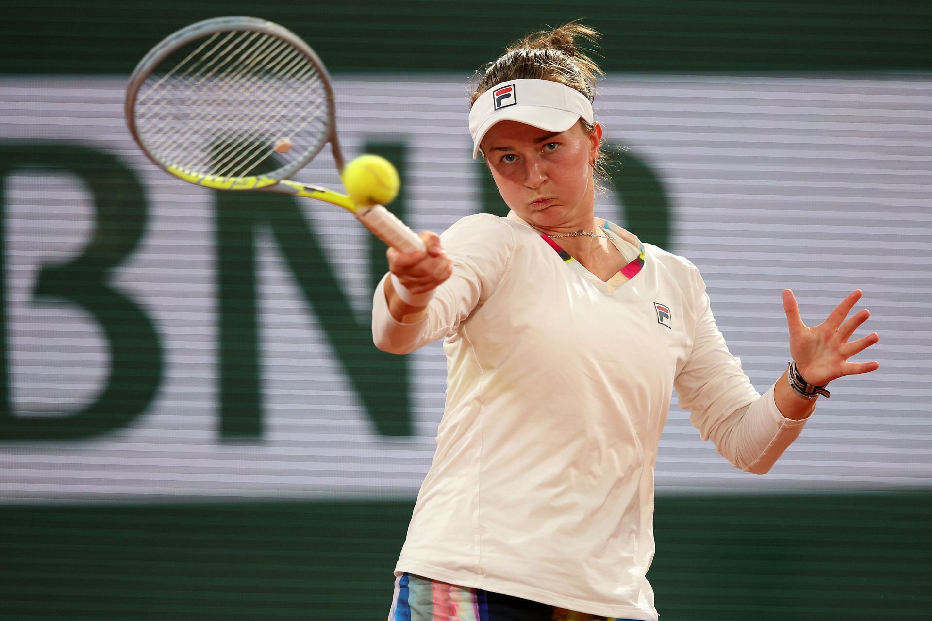 Barbora Krejcikova at the 2022 French Open - Day Two