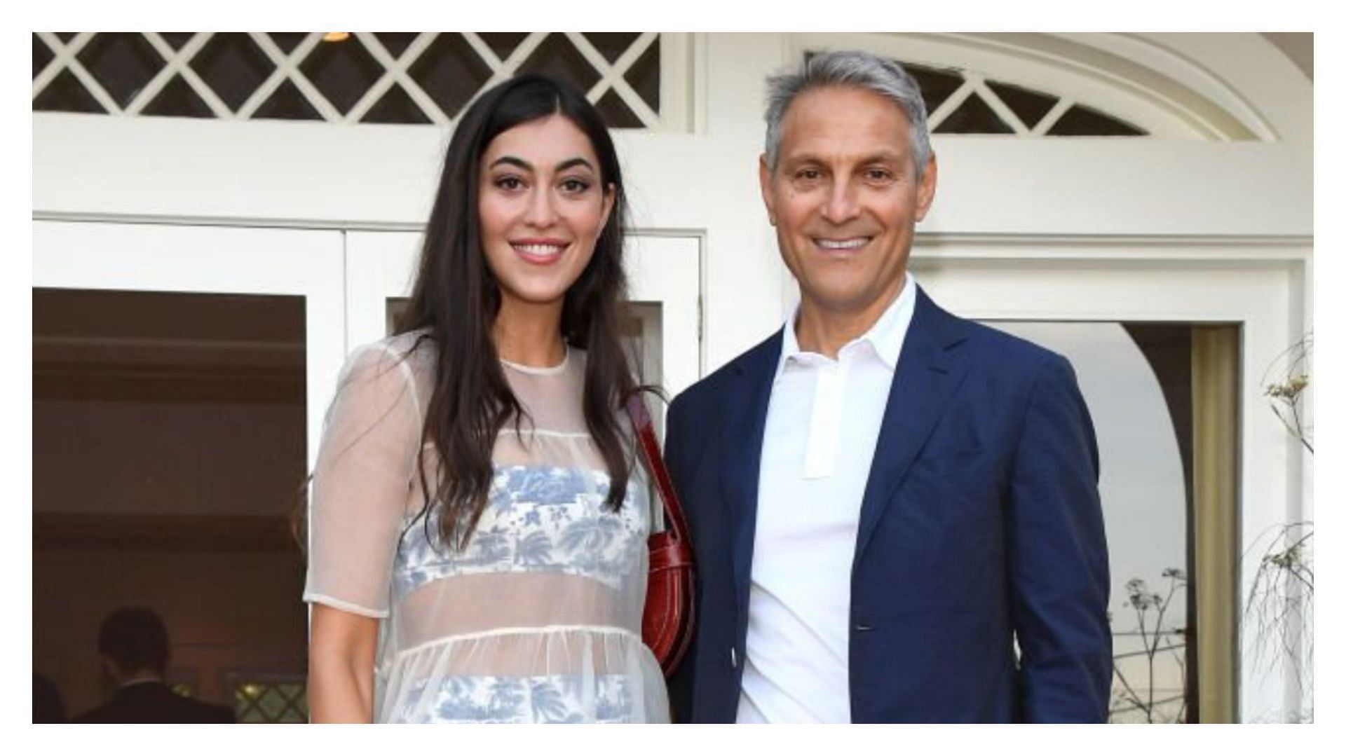 Ari Emanuel and Sarah Staudinger recently got married (Image via Kevin Mazur/Getty Images)