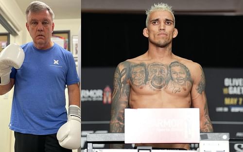 Teddy Atlas (Left) and Charles Oliveira (Right) (Images courtesy of @teddy_atlas Instagram and @ufc Instagram)