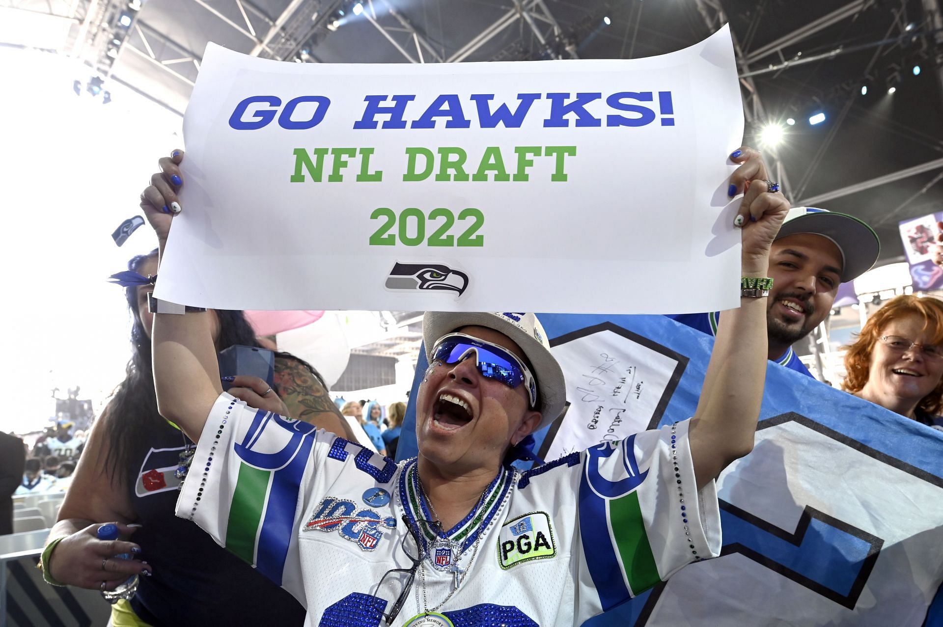 Seattle Seahawks Fans at the 2022 NFL Draft - Rounds 4-7