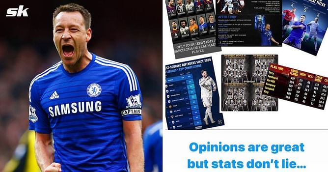 “Stats don’t lie” - Chelsea legend John Terry responds to Virgil van Dijk and Rio Ferdinand over best center-backs in PL history claims