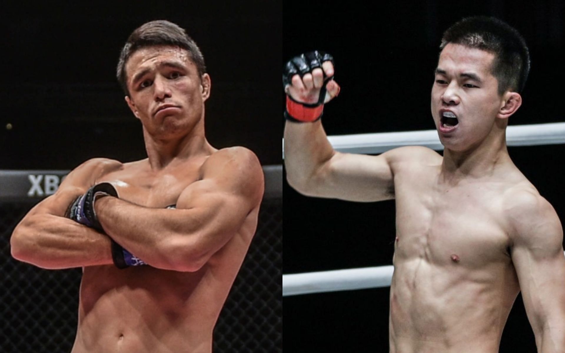 Reece McLaren (left) plans to submit Xie Wei at ONE 158. [Photos ONE Championship]