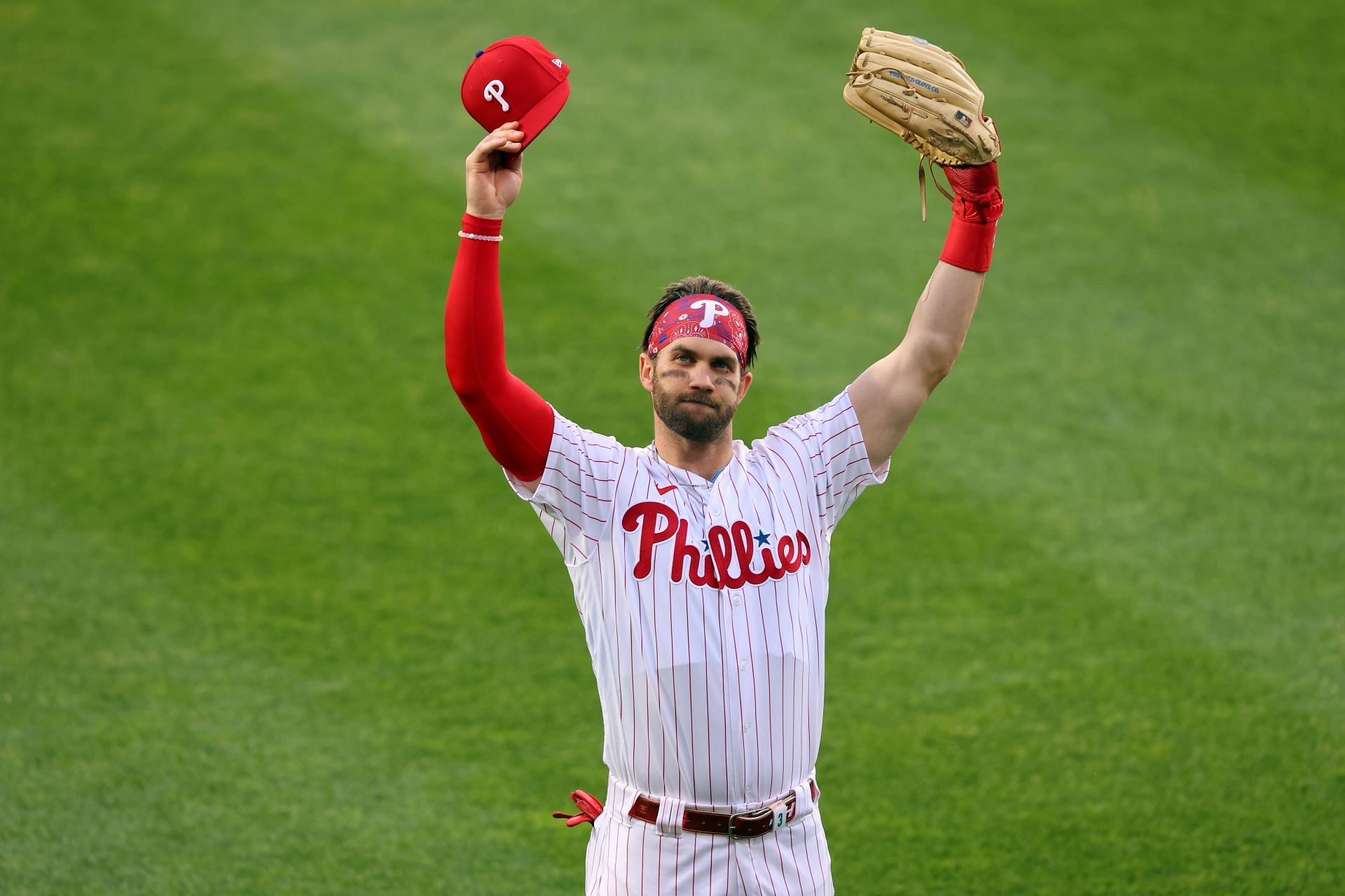 Outfielder Harper of the Philadelphia Phillies has become a fan favorite due to this constant willingness to involve fans who look up to him