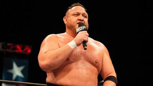 Samoa Joe at ROH Supercard of Honor 2022!