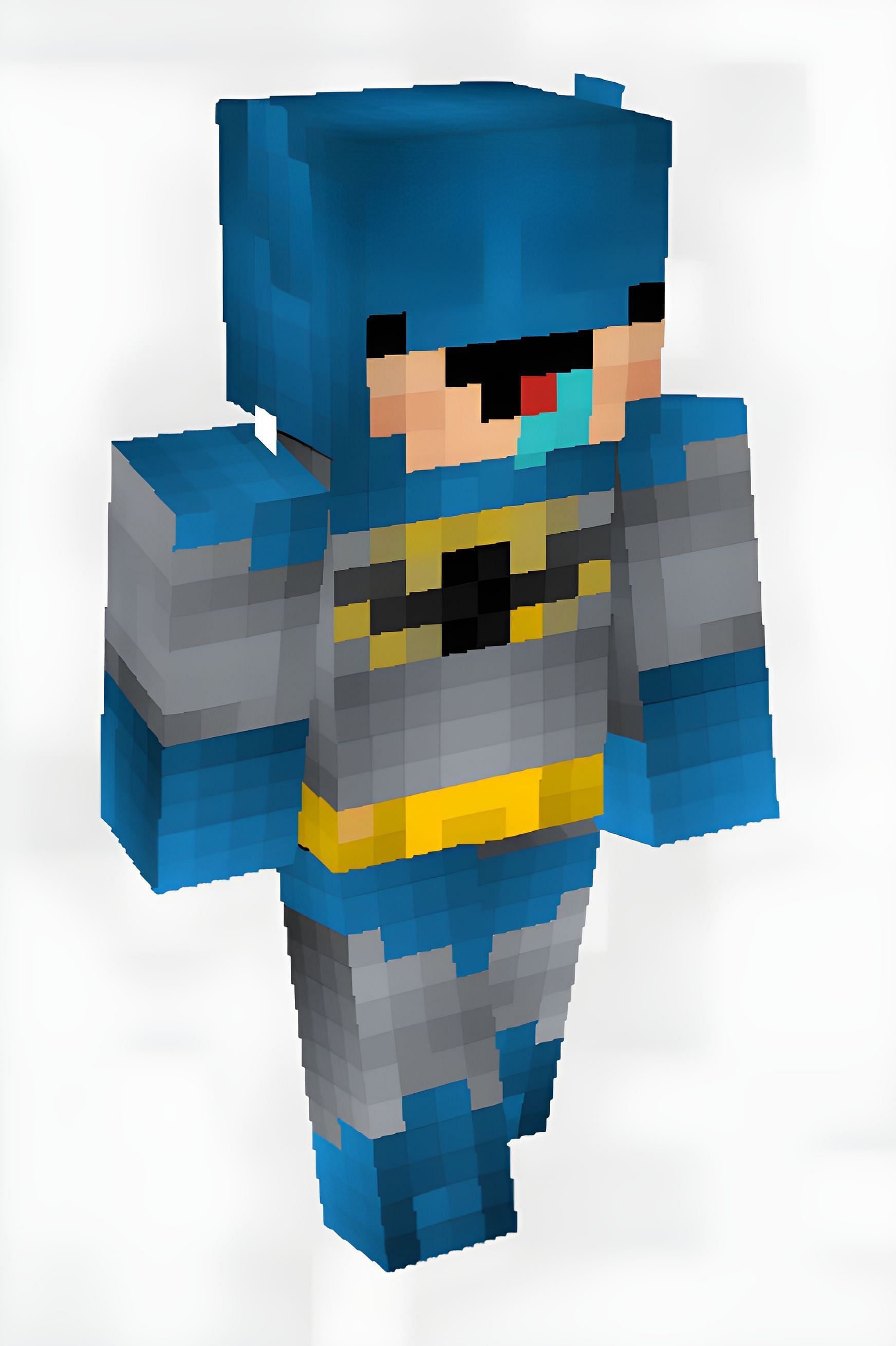 Blue Batman Skin (Image via SkinsMC)
