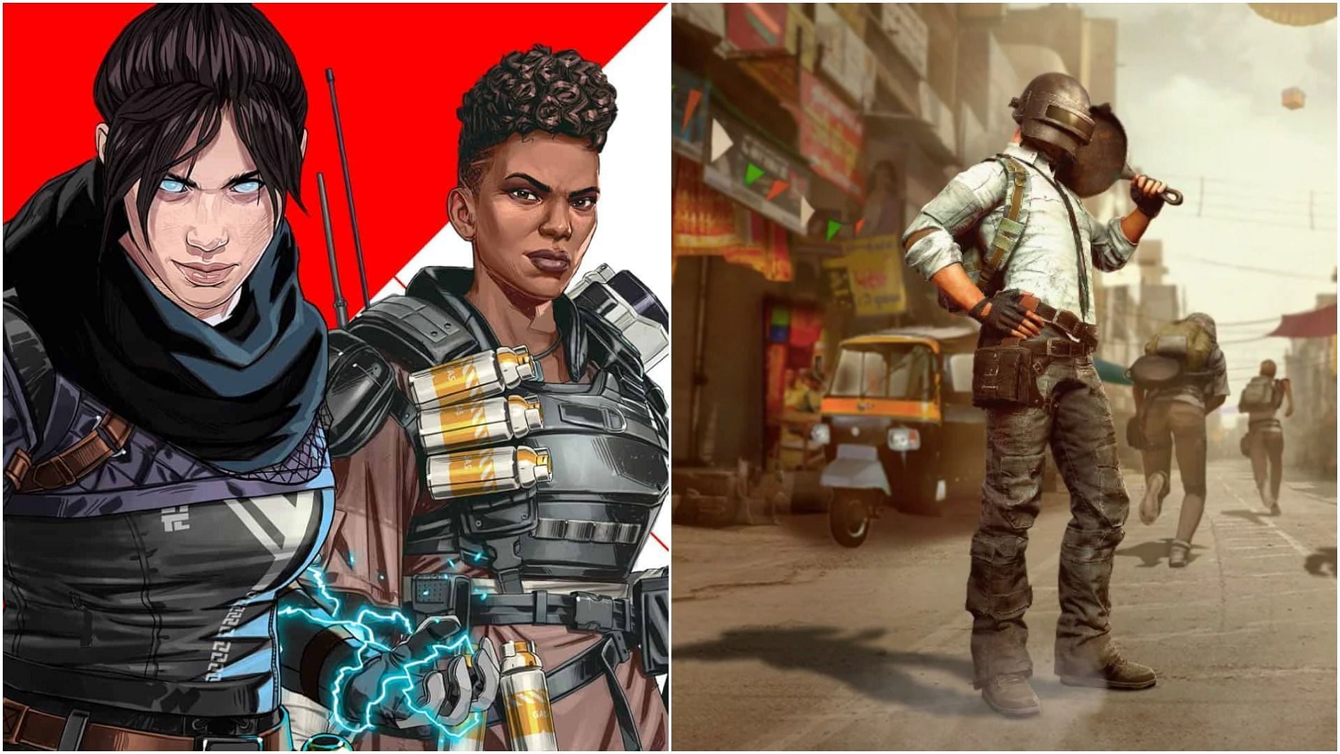 Apex legends Mobile is the latest entrant in a crowded market space (Images via Electronic Arts, Krafton)