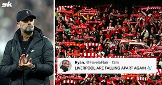 "This Liverpool downfall is beautiful" "Decided to leave Bottler FC" - Fans pile Reds' misery as superstar player edges closer to Bayern Munich move