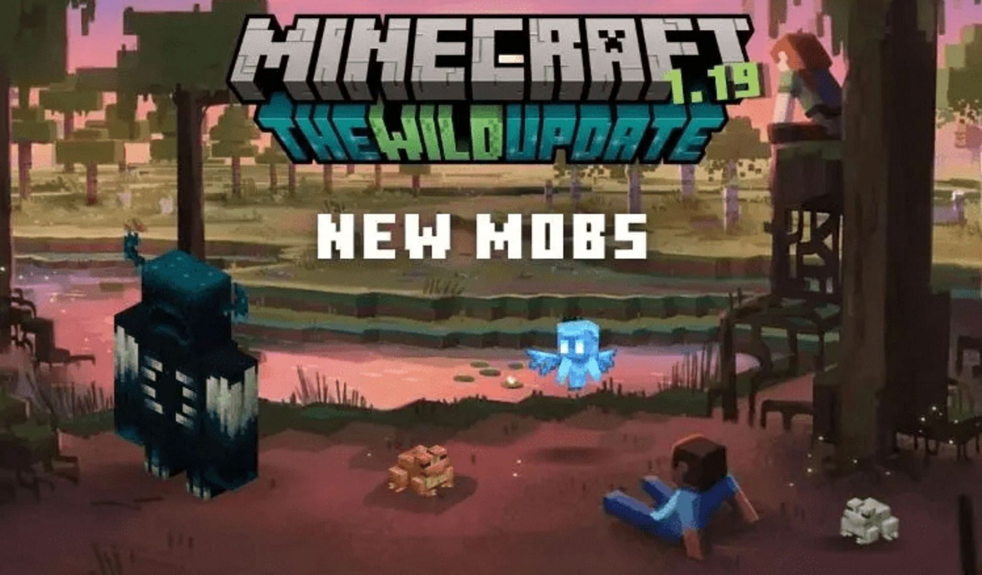 The various mobs of Minecraft 1.19 (Image via Mojang)
