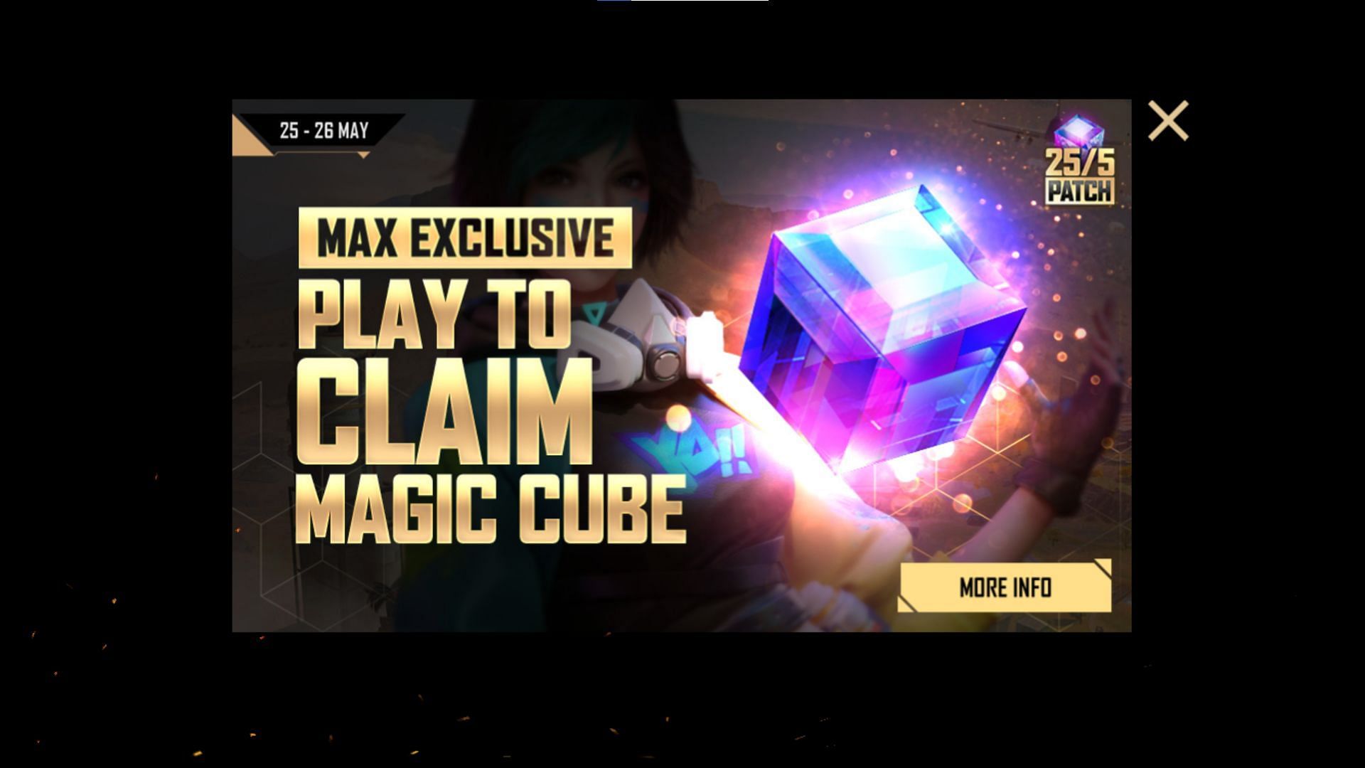 Today is the last day to get the Magic Cube for free (Image via Garena)