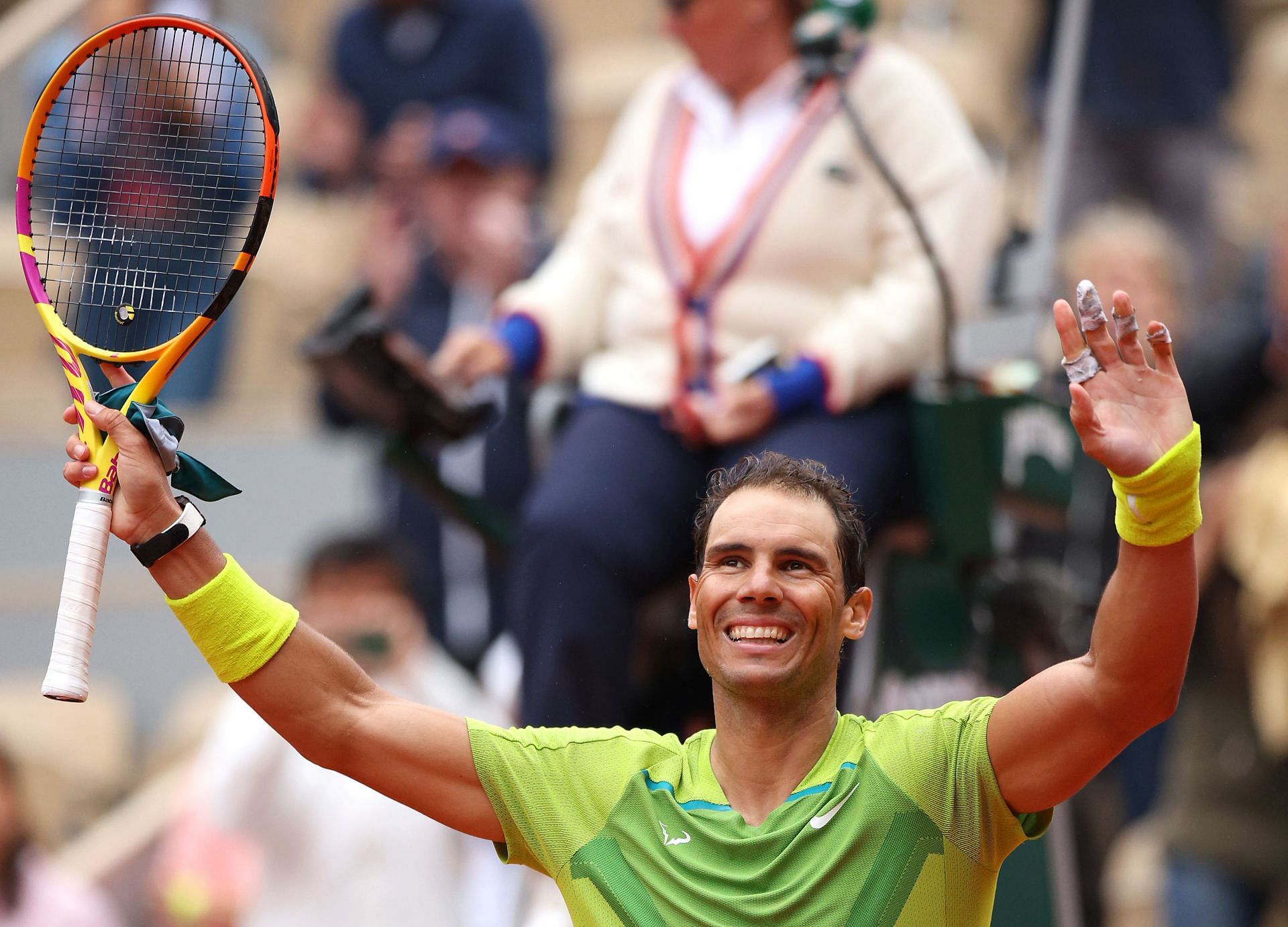 Rafael Nadal pulled off a dominant victory over Jordan Thompson.