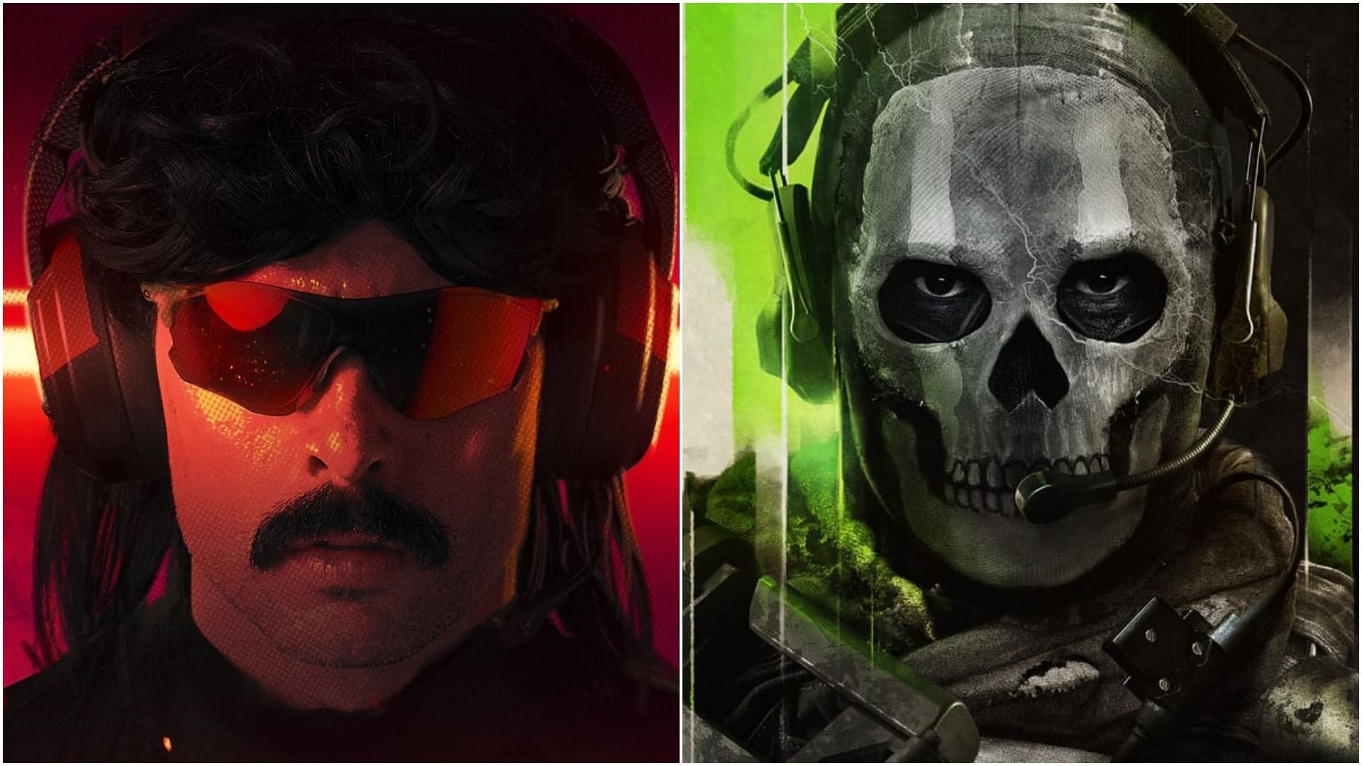 Dr Disrespect isn&#039;t convinced with Activision and their practices (Images via Dr Disrespect, Activision)