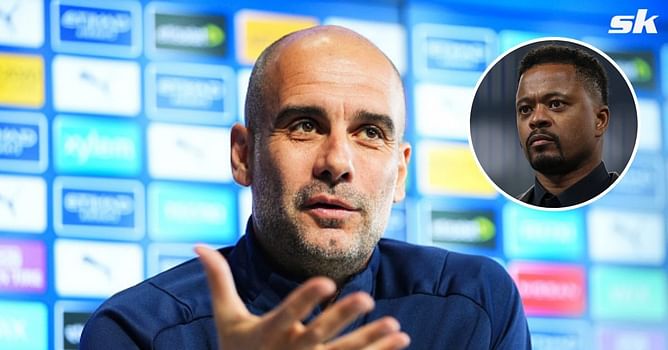 "Maybe he’s doing a good quote to come back to Manchester United" - Manchester City boss Pep Guardiola hits back at Patrice Evra's comments after Champions League exit