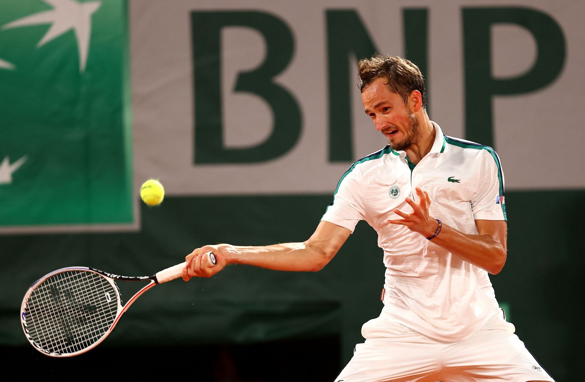 Daniil Medvedev at the 2021 French Open - Day Ten