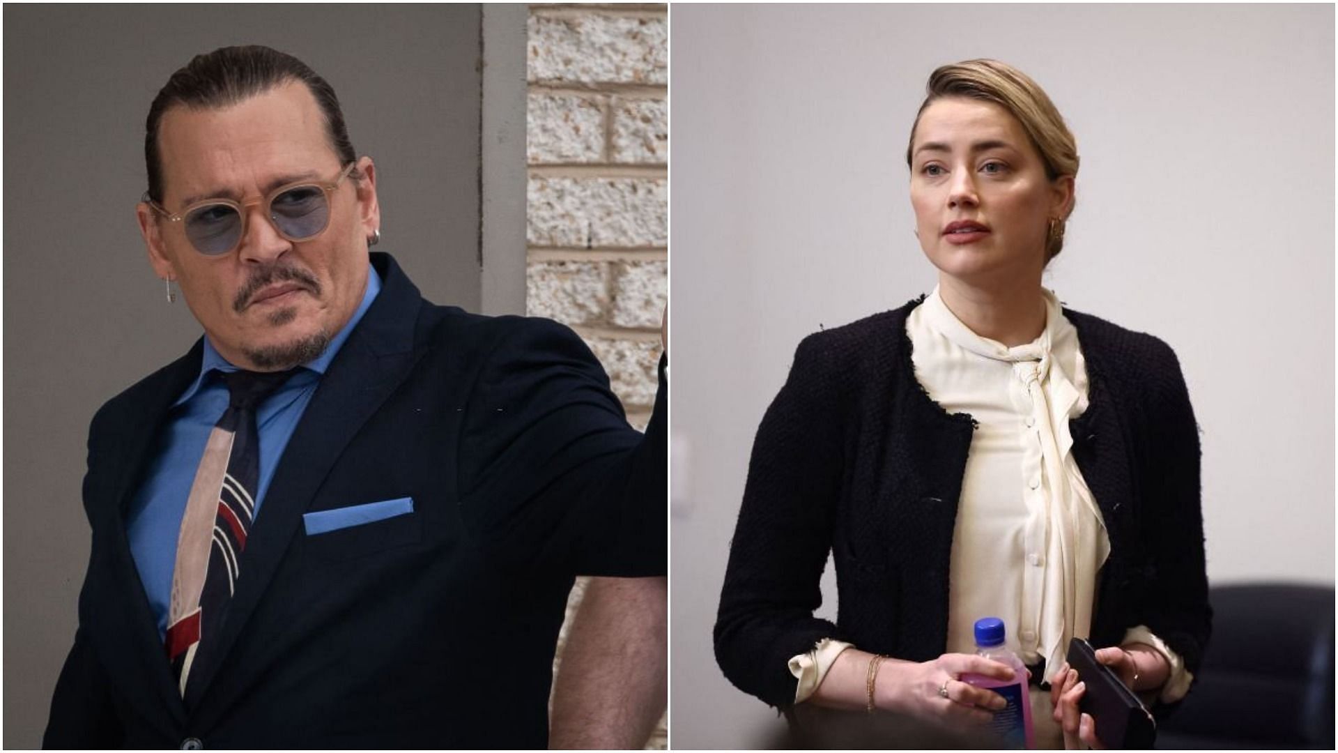 SNL&#039;s latest episode mocked Johnny Depp and Amber Heard&#039;s defamation trial (Images via Cliff Owen and Jim Lo Scalzo/Getty Images)