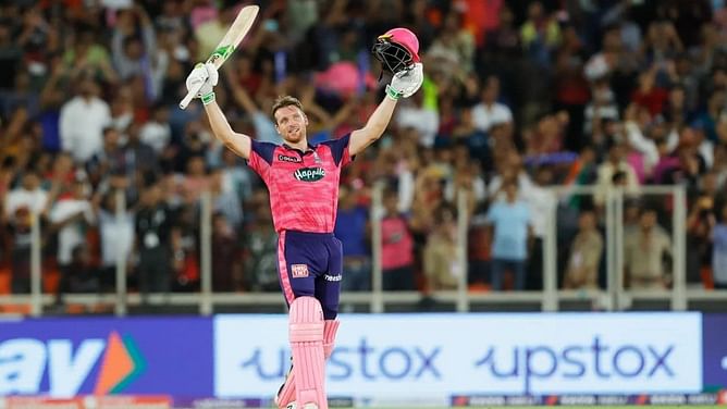 "I was really excited to come in and play in the stadium with a 100,000 people" - Jos Buttler on playing in a full-house Ahmedabad venue in IPL 2022