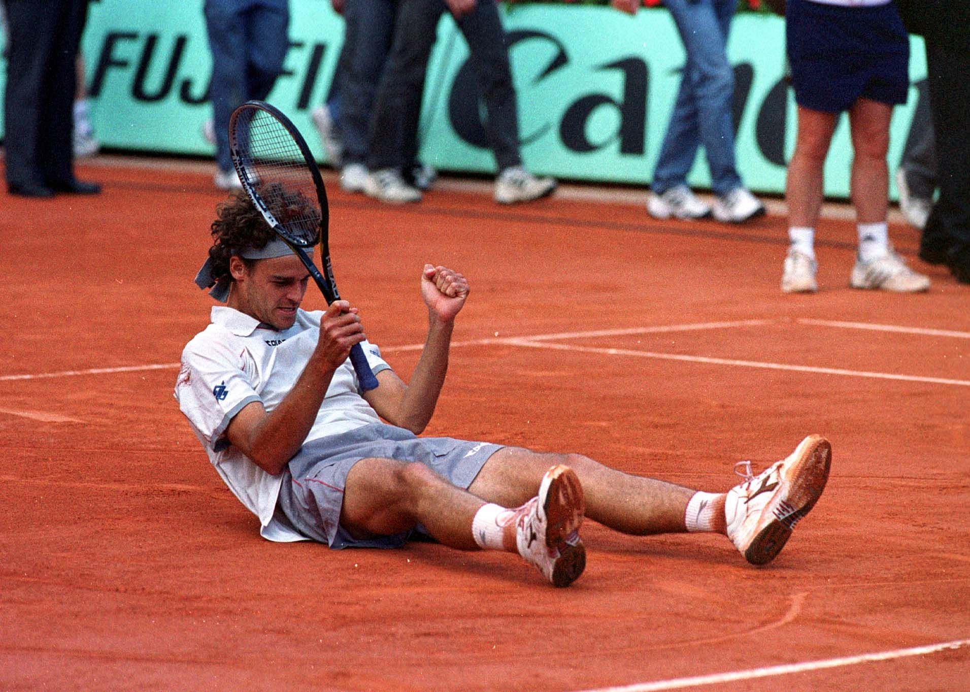 Gustavo Kuerten is a three-time winner at the French Open.