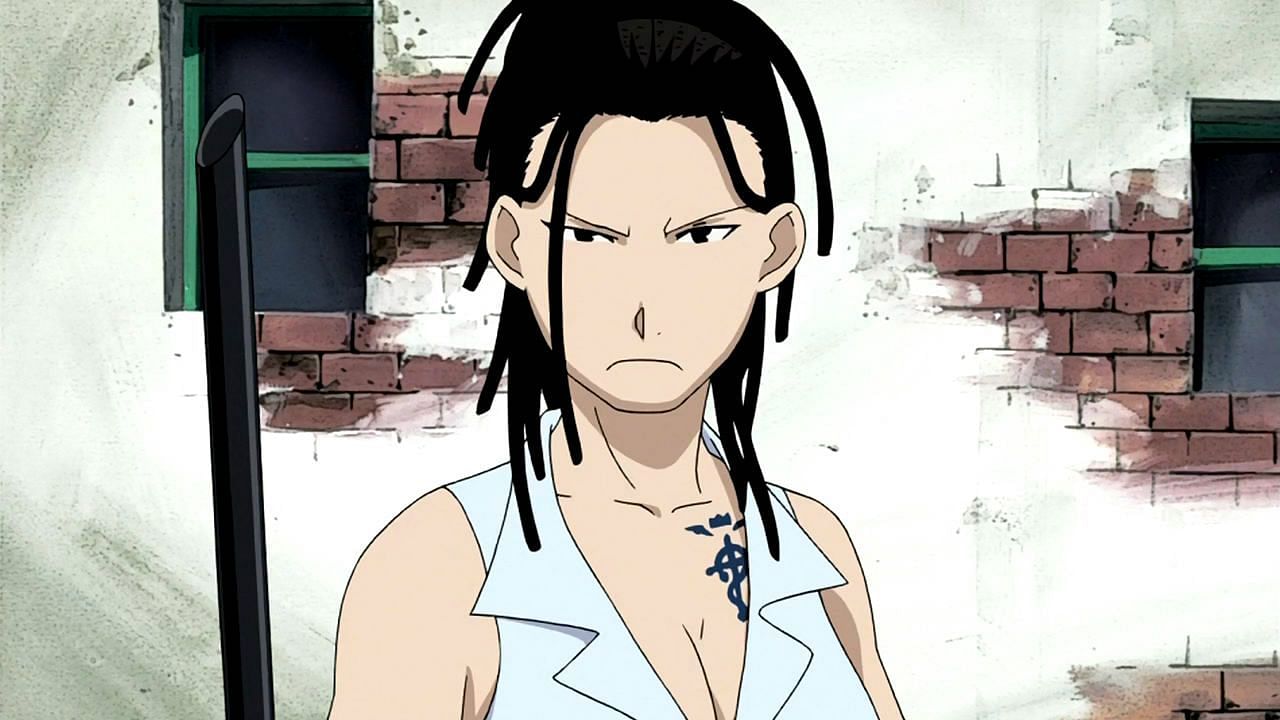 Izumi Curtis as seen in the Fullmetal Alchemist: Brotherhood anime (Image via studio Bones)