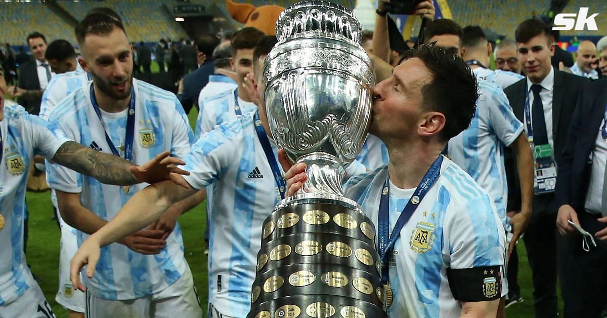 Messi captained Argentina to the Copa America title last summer.