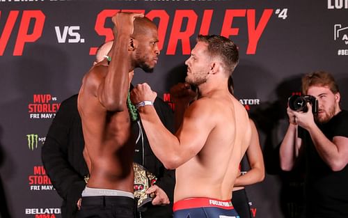 Michael 'Venom' Page (Left) and Logan Storley (Right) - Photo credit: Lucas Noonan / BellatorMMA