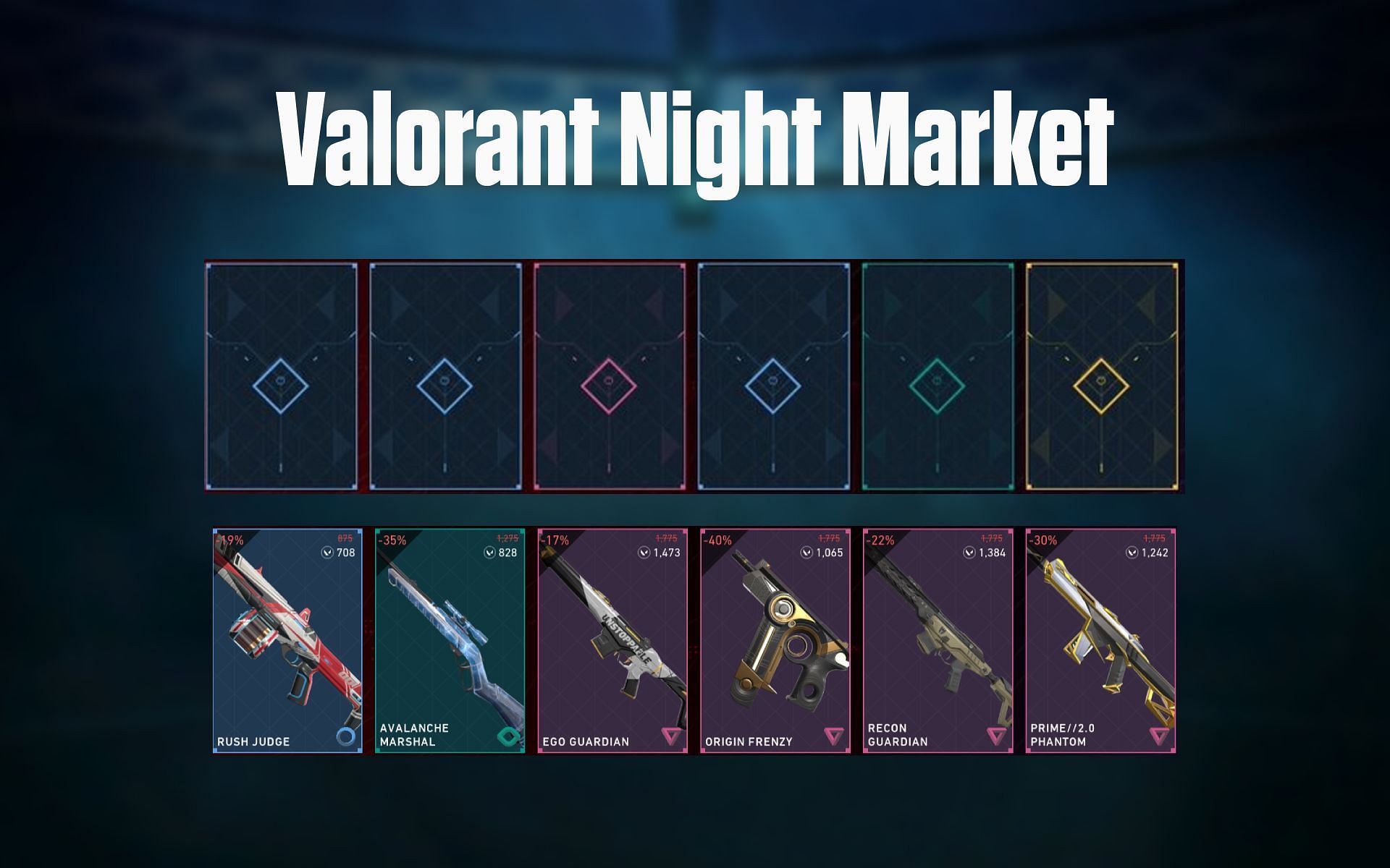 Valorant Night Market: All eligible skin collections to look out for in