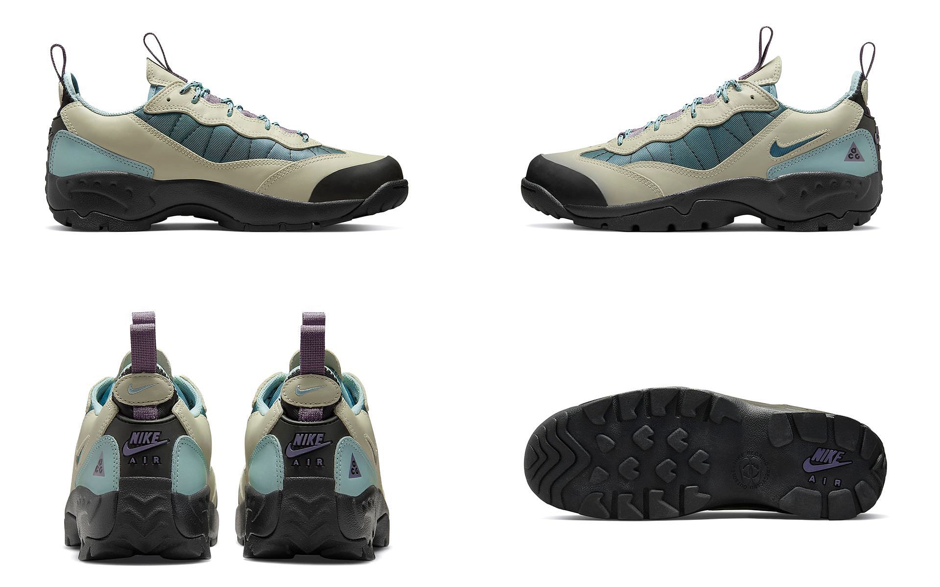 Take a closer look at the Nike ACG Air Mada Light Stone shoes (Image via Sportskeeda)