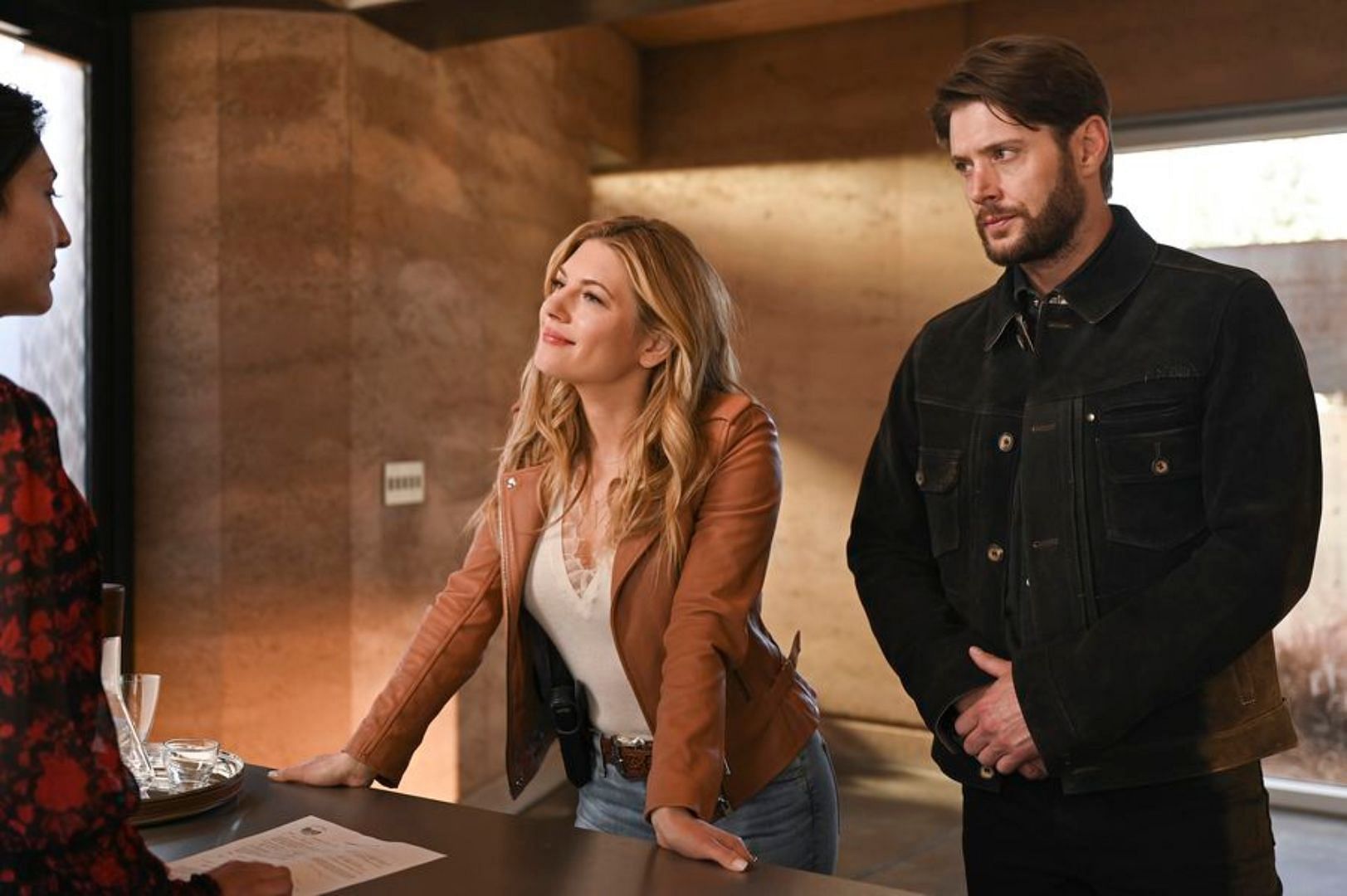 Jensen Ackles and Katheryn Winnick in Big Sky (Image via ABC Press)