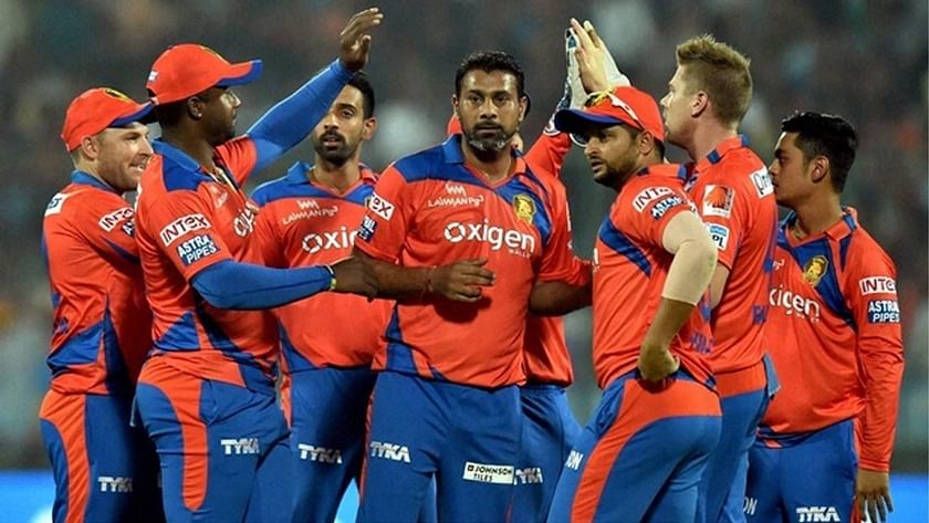 Comparing the first-ever starting XIs of Gujarat Lions (GL) from 2016 ...