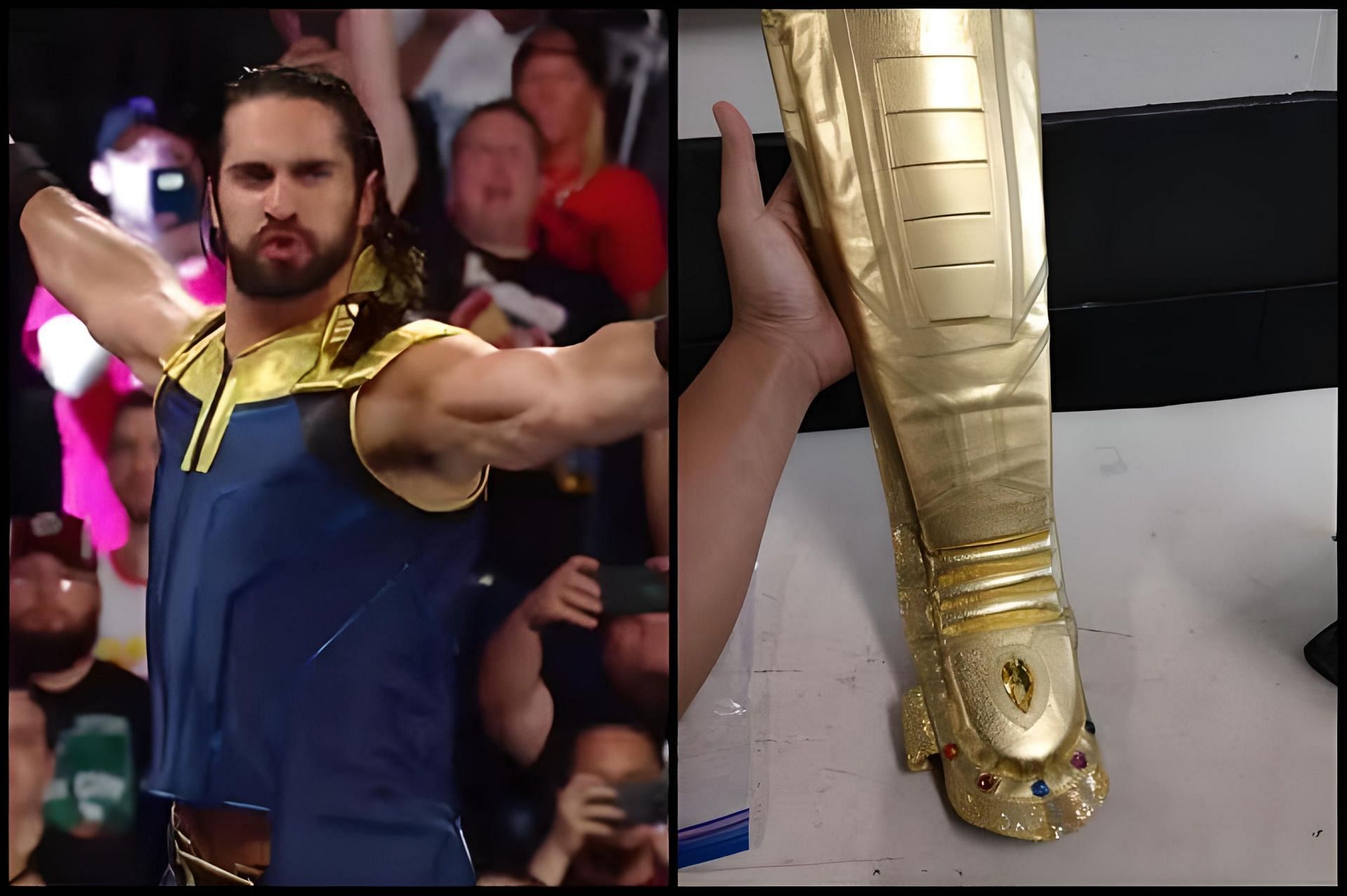 Seth Rollins went all out to perfect his gear