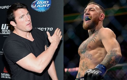 Chael Sonnen (left) and Conor McGregor (right) (Image via Getty)