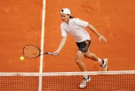 Guillermo Coria during the 2005 Monte-Carlo Masters final