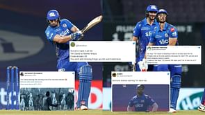 "Tight slap to Rohit Sharma and Mahela!"- Fans go berserk as Tim David proves doubters wrong by handing MI first win of IPL 2022